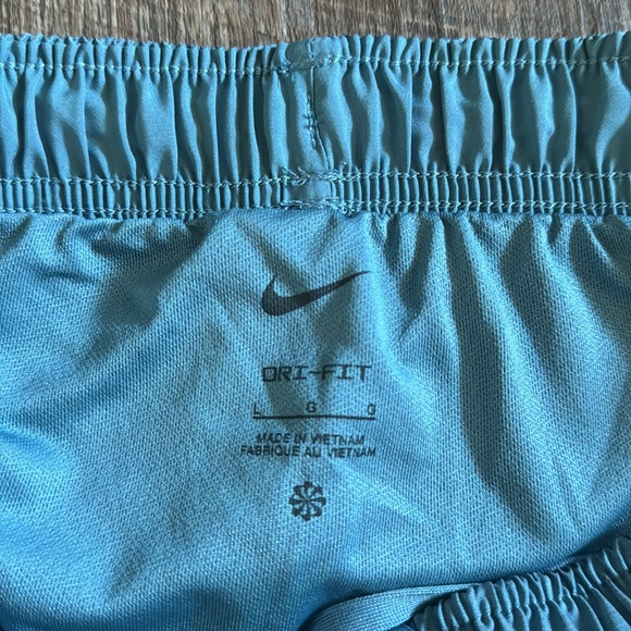 Teal Nike running shorts. Smoke free, pet friendly home. - Picture 3 of 3